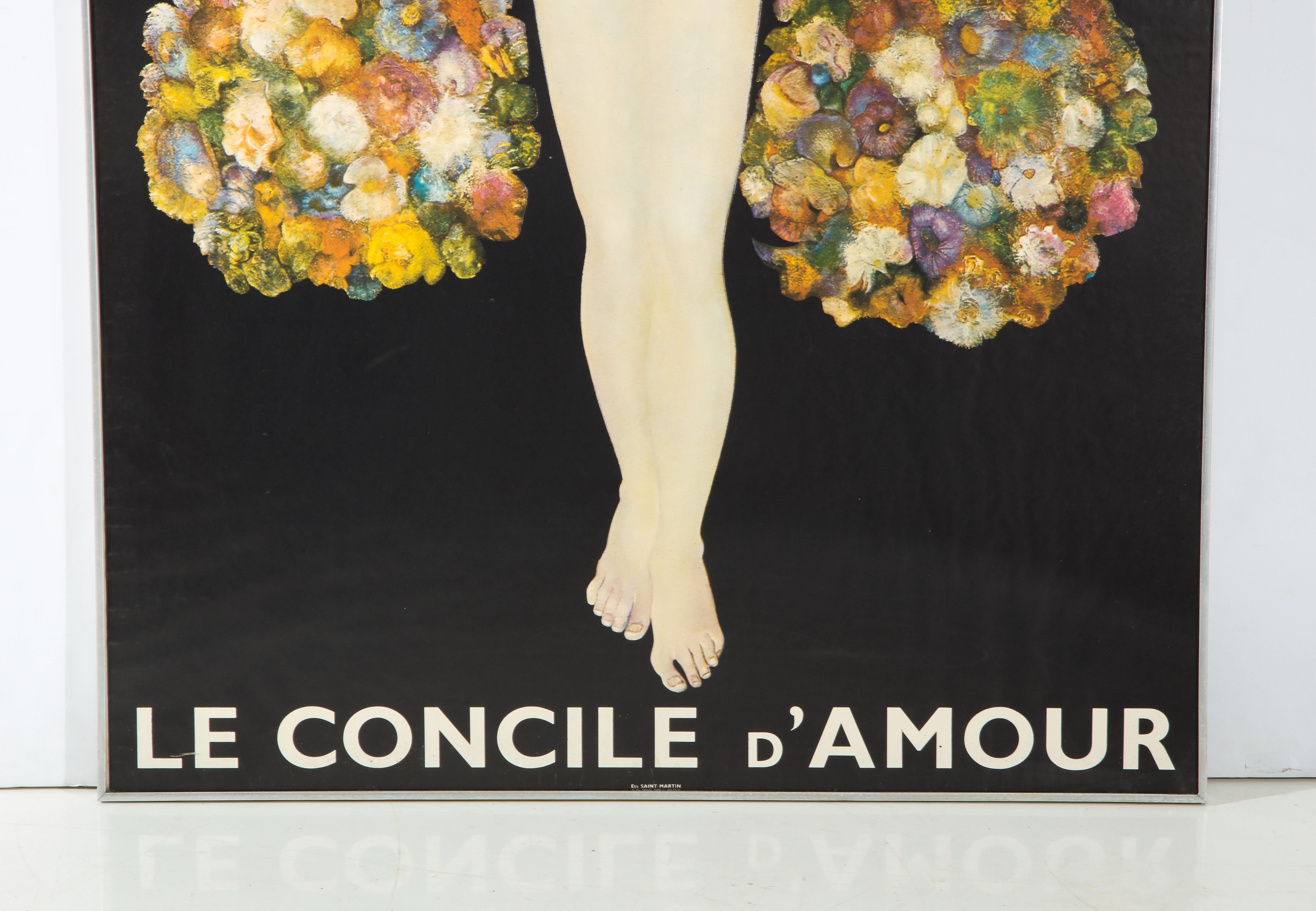 Poster for Theatre De Paris / Le Concile d'Amour after Leonor Fini In Good Condition In New York, NY