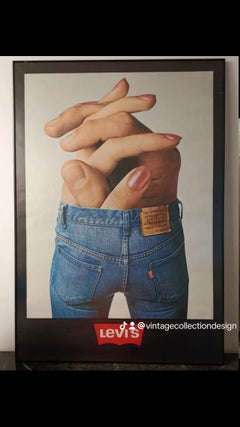 Poster LEVI'S by Young & Rubicam set 3 units, original 1976