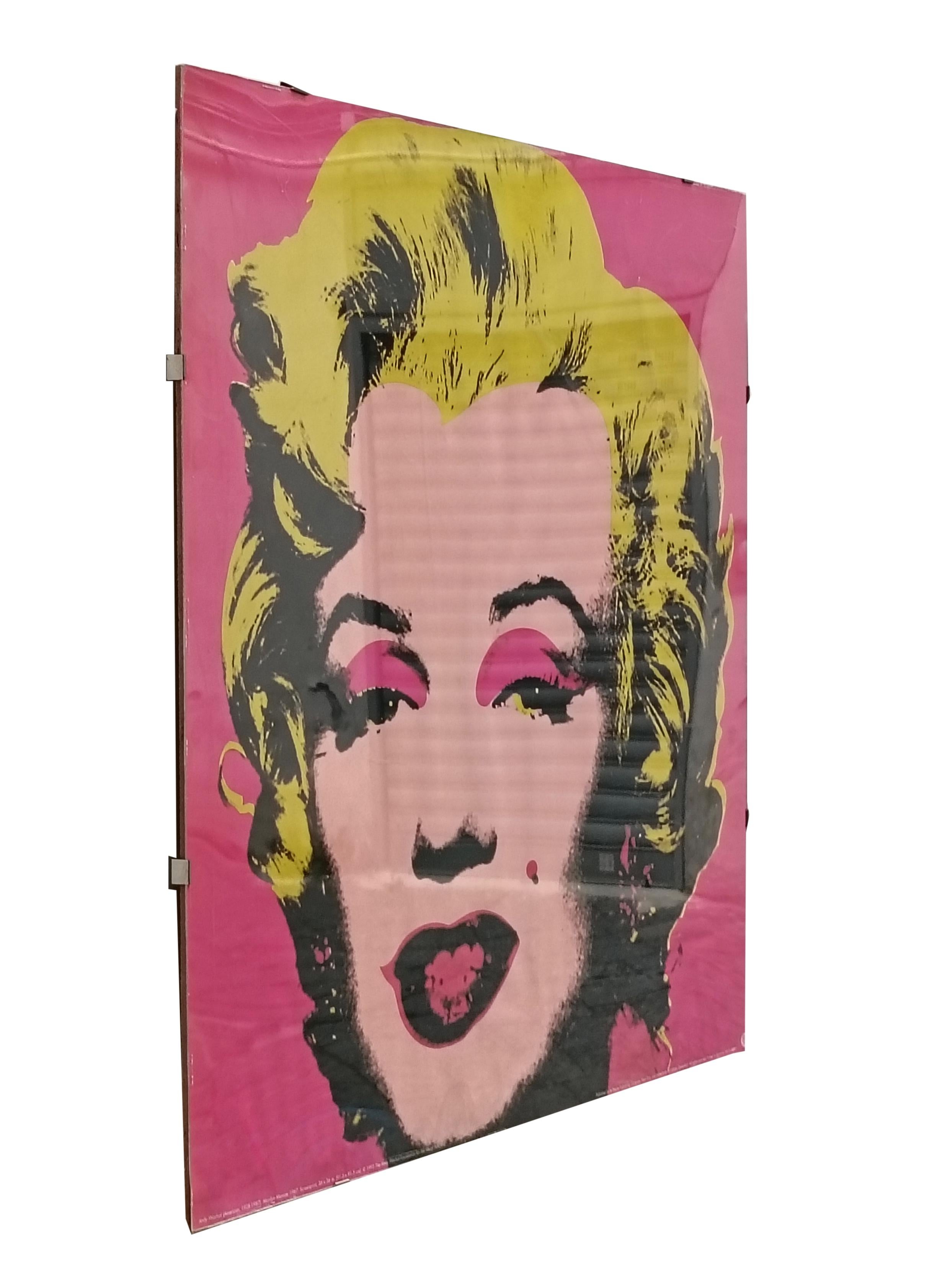 Farbiger Siebdruck auf Papier, basierend auf einem Werbefoto aus dem Film 