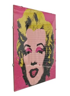 Plakat 'MARILYN' nach einem Entwurf von Andy Warhol, Italien 1990