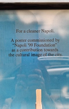 Poster "NAPOLI" , Armando Milani, Italy 1980s