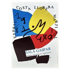 Affiche de CIRCA par Joan Miró, vers 1981.