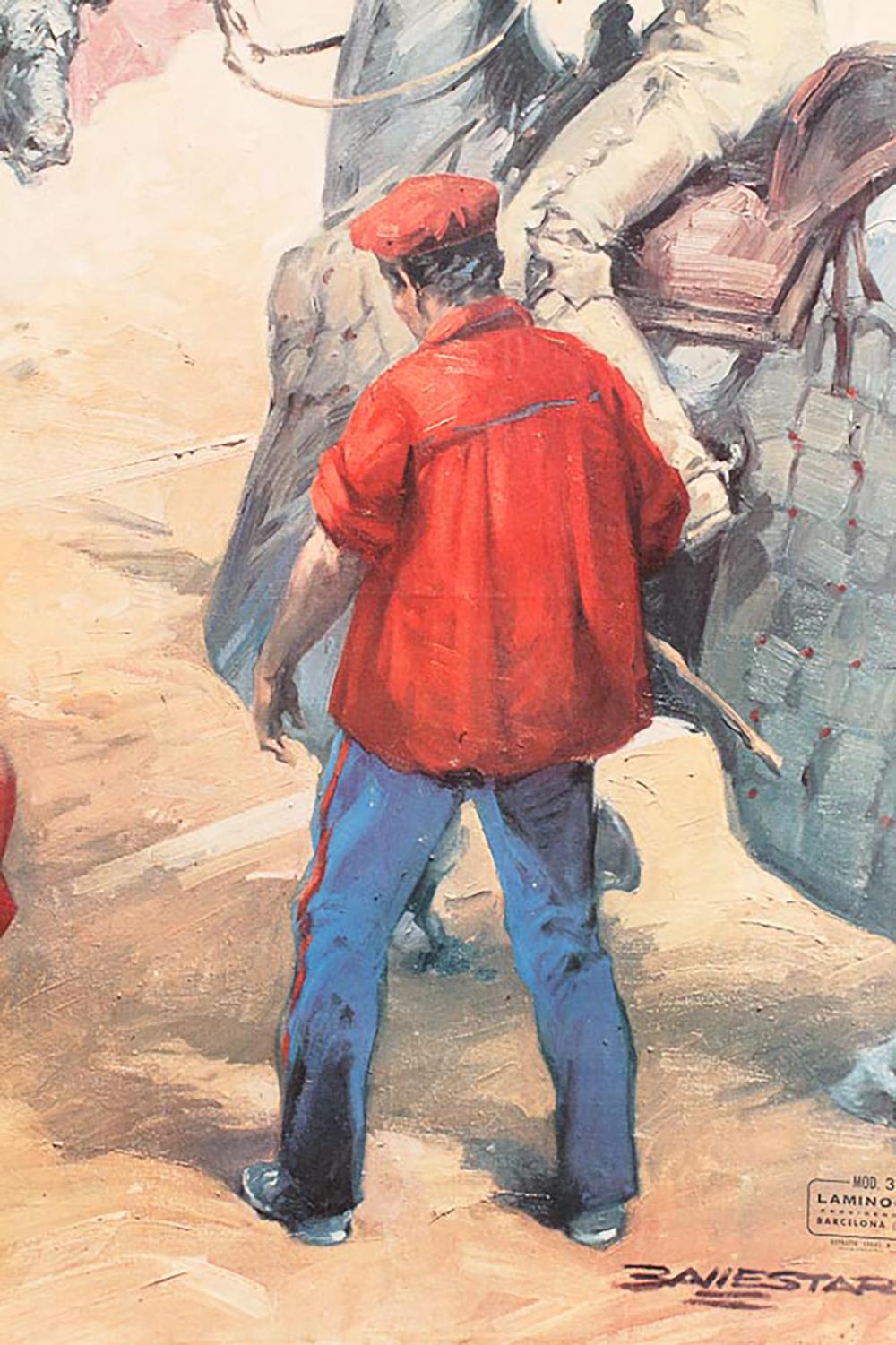 Poster of Spanish Bullfight, 1980s 2