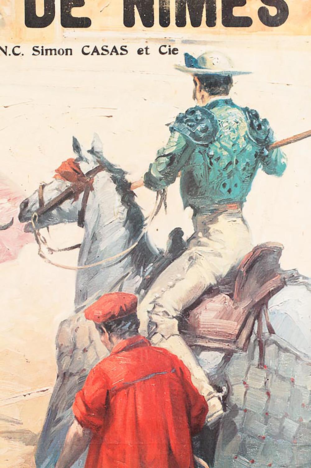 Poster of Spanish Bullfight, 1980s 3