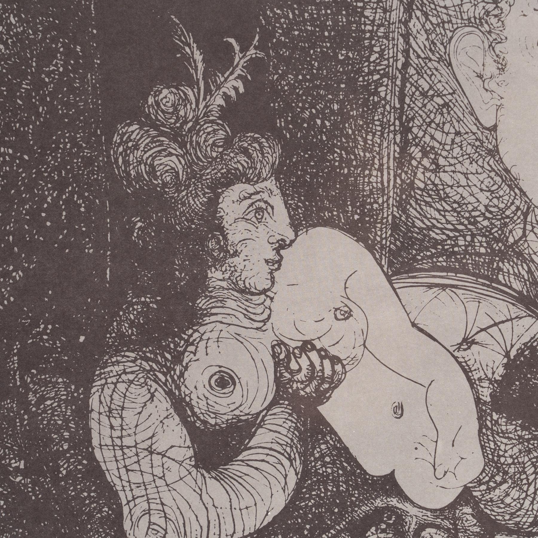 Late 20th Century Poster of the exhibition Gaspar Room. 156 Engravings by Picasso, circa 1978 For Sale