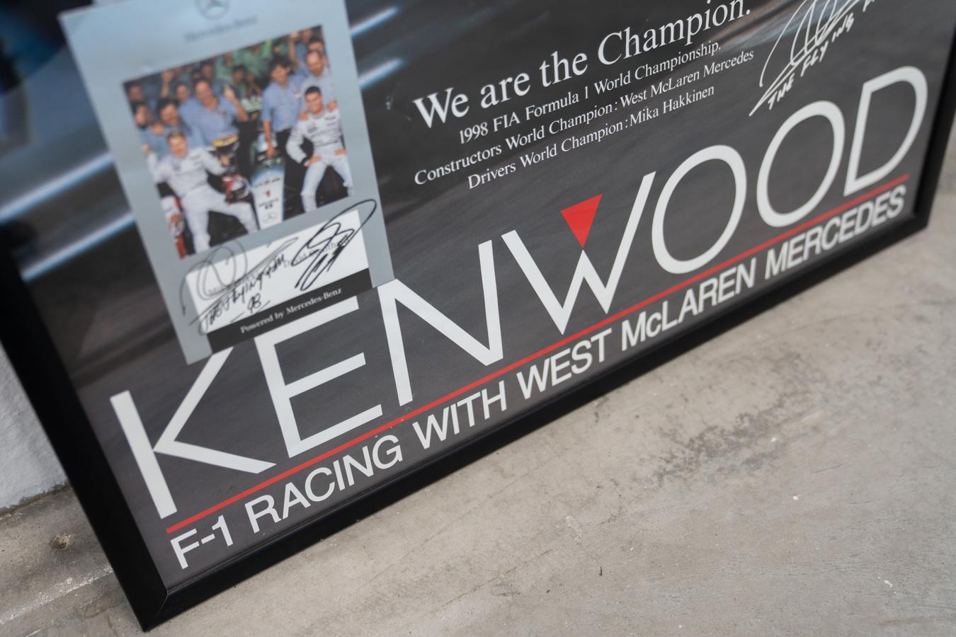 Affiche West McLaren Mercedes, FIA FORMULE 1, 1998 en vente 4