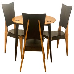 Postmoden Rare Dinette Set by Randy Castellan for Makea Studio Signed