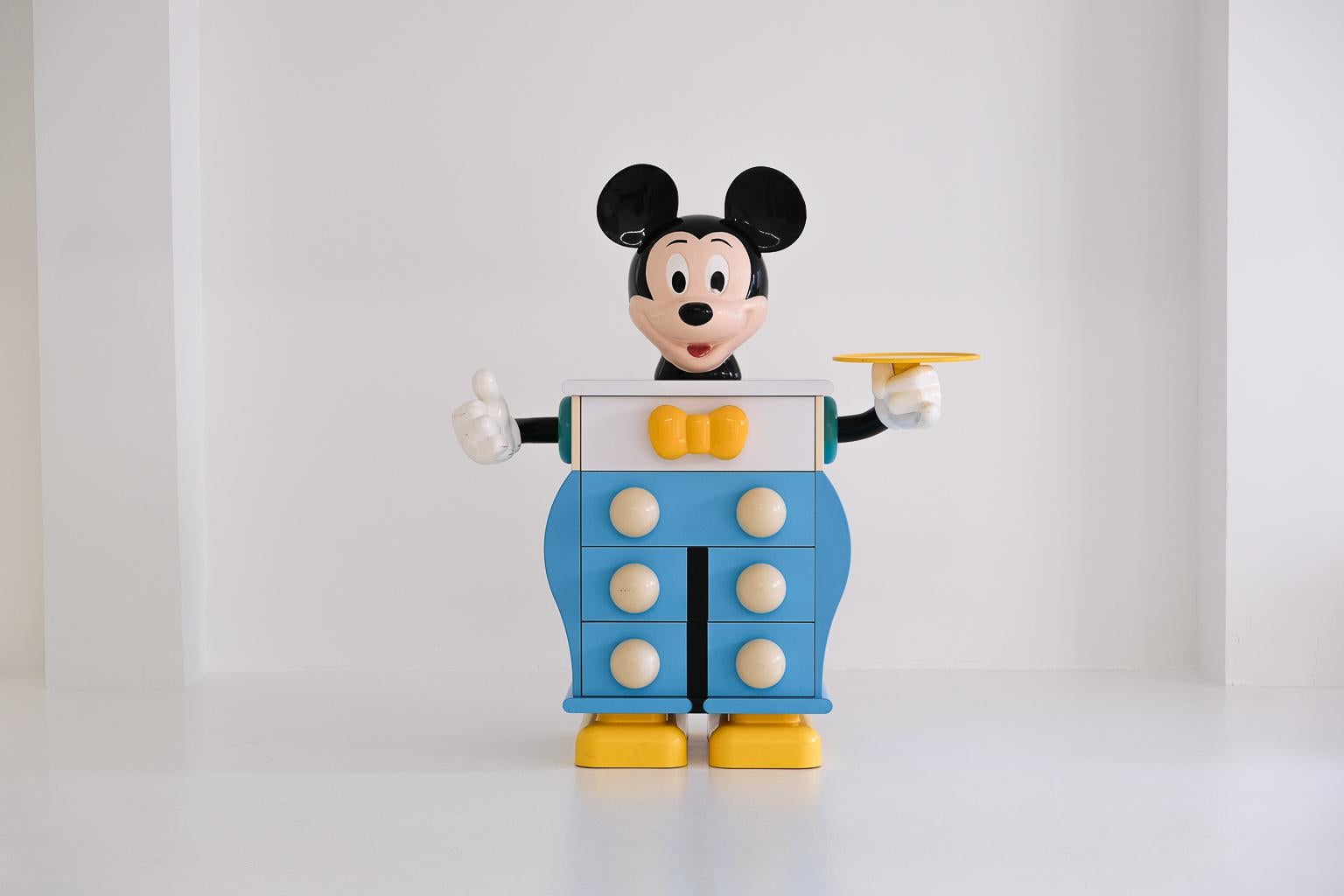 Postmoder Mickey Mouser Chest of Drawers by Pierre Colleu for Disney by Starform