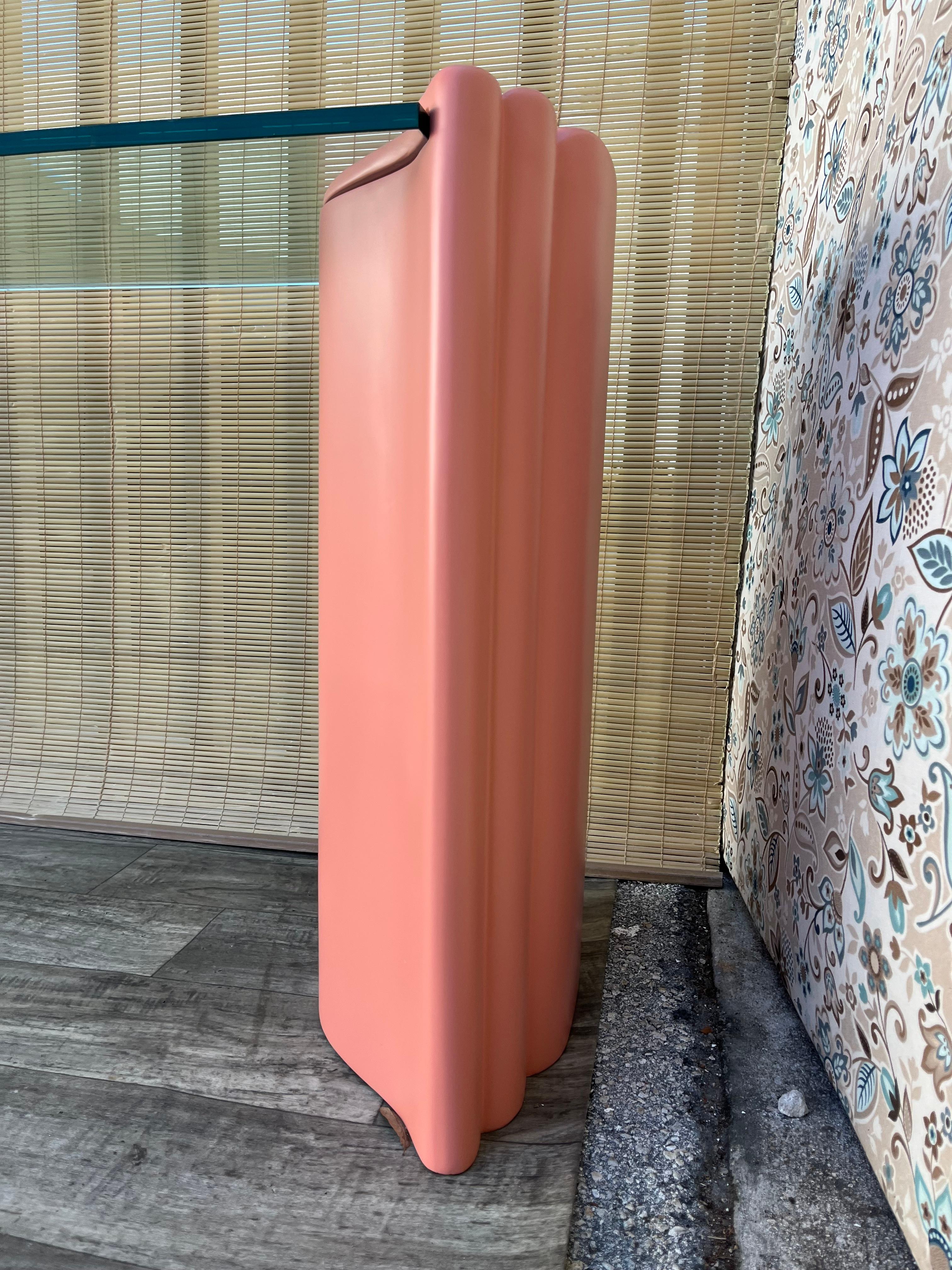 Postmodern 1980s Art Deco Revival Style Console/ Entry Table. Circa 1980s For Sale 3