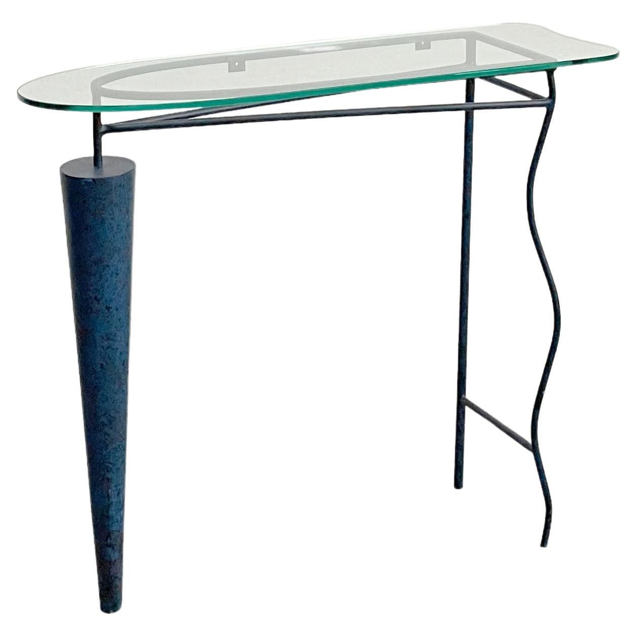 Glass Wall Mounted Console by Banci For Sale at 1stDibs wall mounted console table, wall