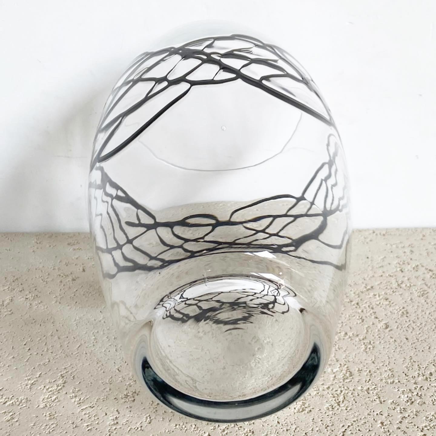 20ième siècle Vase abstrait postmoderne en vente