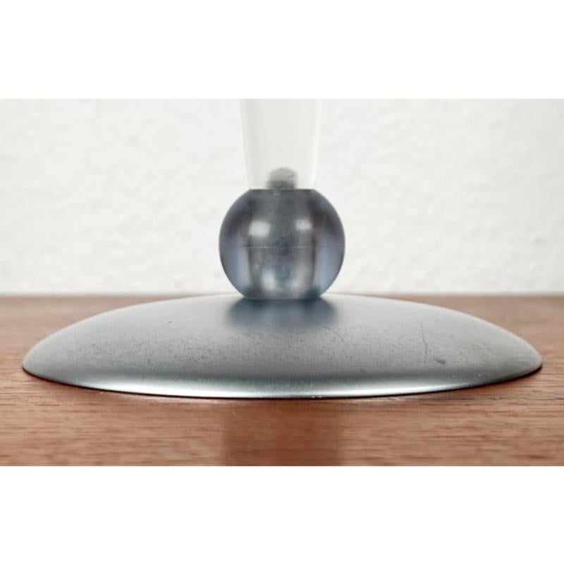 Bougeoir postmoderne en acrylique et aluminium, années 1980 Bon état - En vente à Hamburg, DE