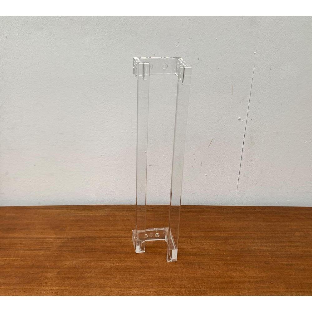 Postmodern Acrylic Warderobe or Towel Holder, 1980s For Sale 5