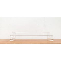 Postmodern Acrylic Warderobe or Towel Holder, 1980s