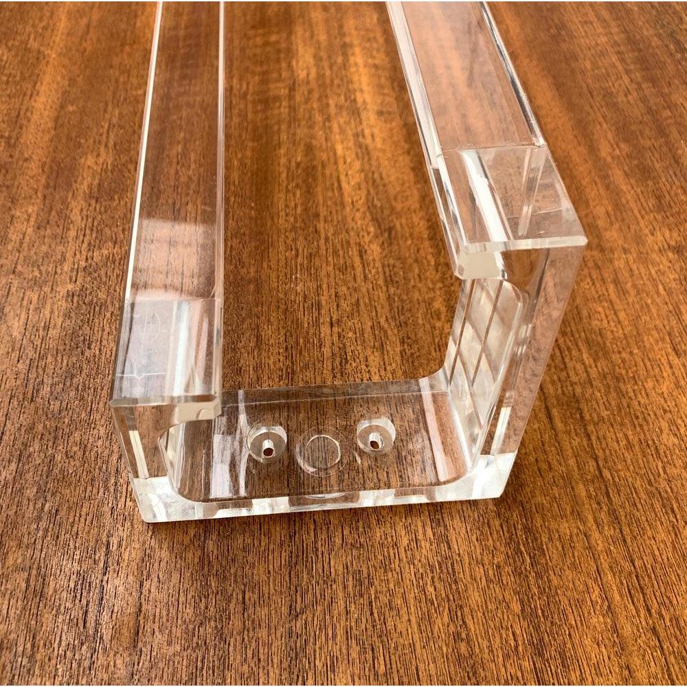 20th Century Postmodern Acrylic Warderobe or Towel Holder, 1980s For Sale