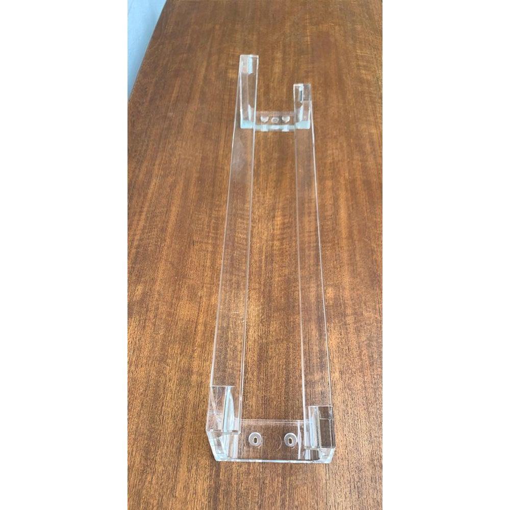 Postmodern Acrylic Warderobe or Towel Holder, 1980s For Sale 2