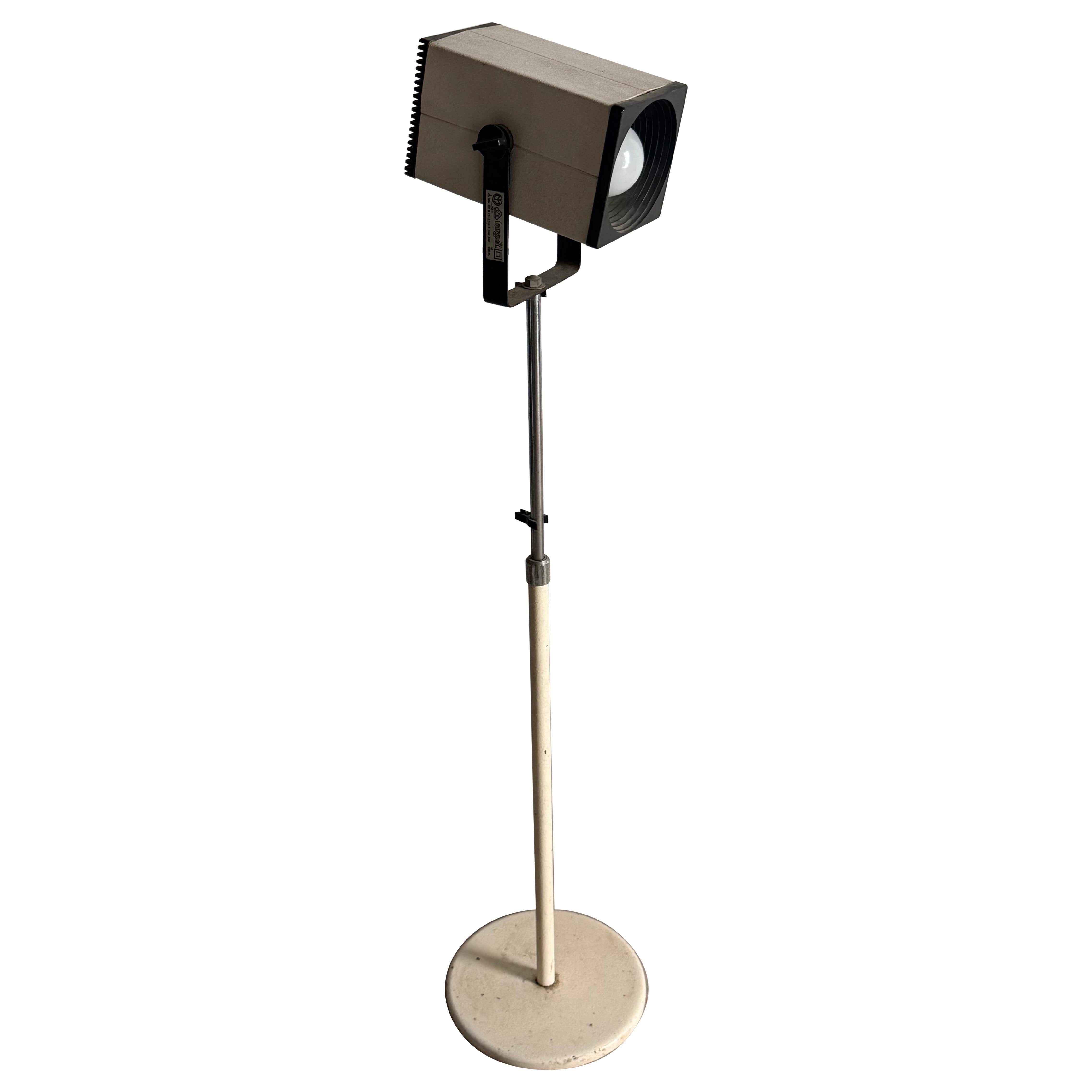 Postmodern adjustable floor lamp by Targetti, Italy 1980's For Sale