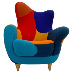 Postmodern Alessandra Wingback Armchair by Javier Mariscal for Moroso, 1995