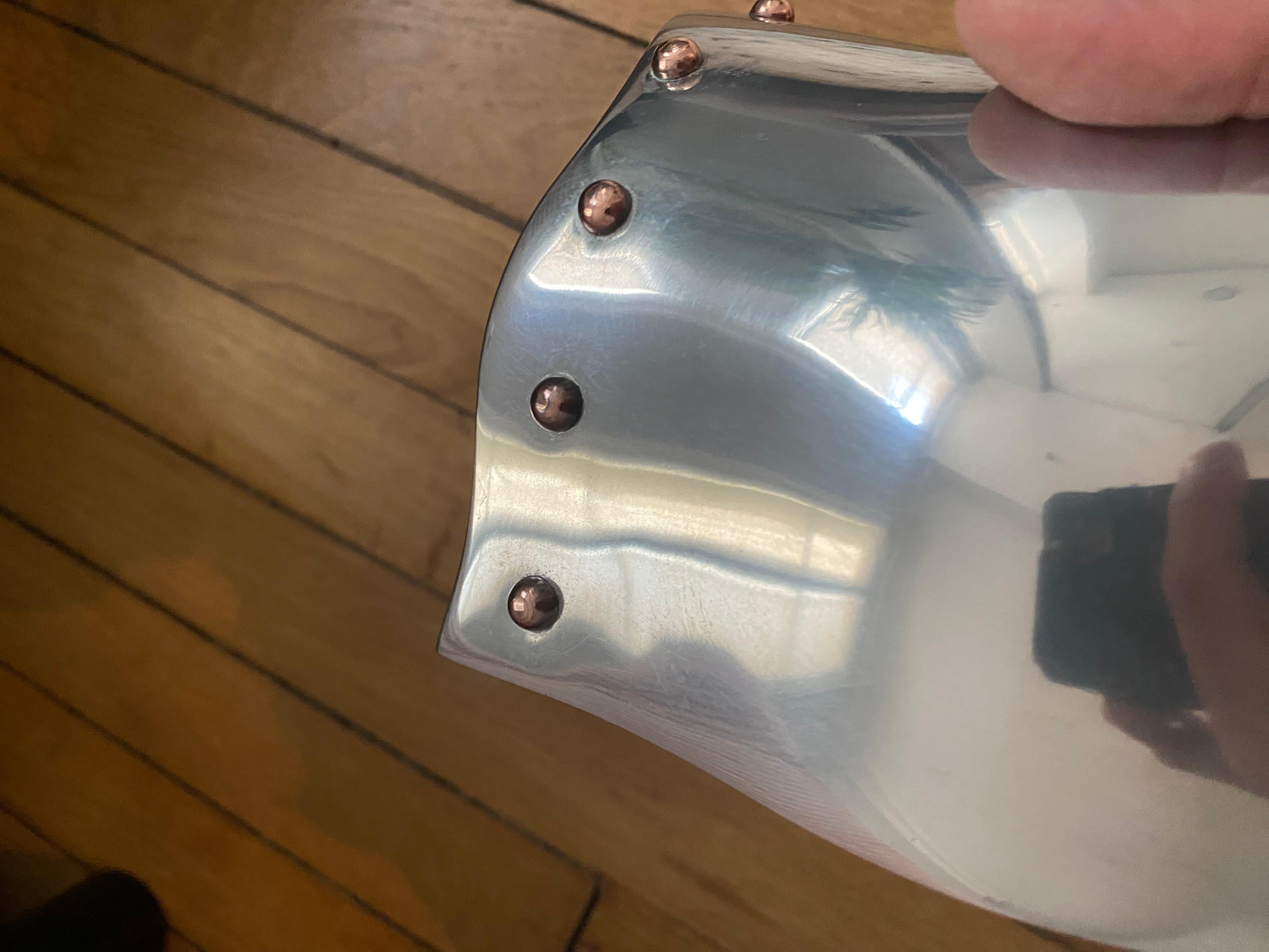 Lámpara posmoderna de aluminio 