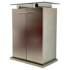 Mobile bar in alluminio in stile postmoderno di belgochrom