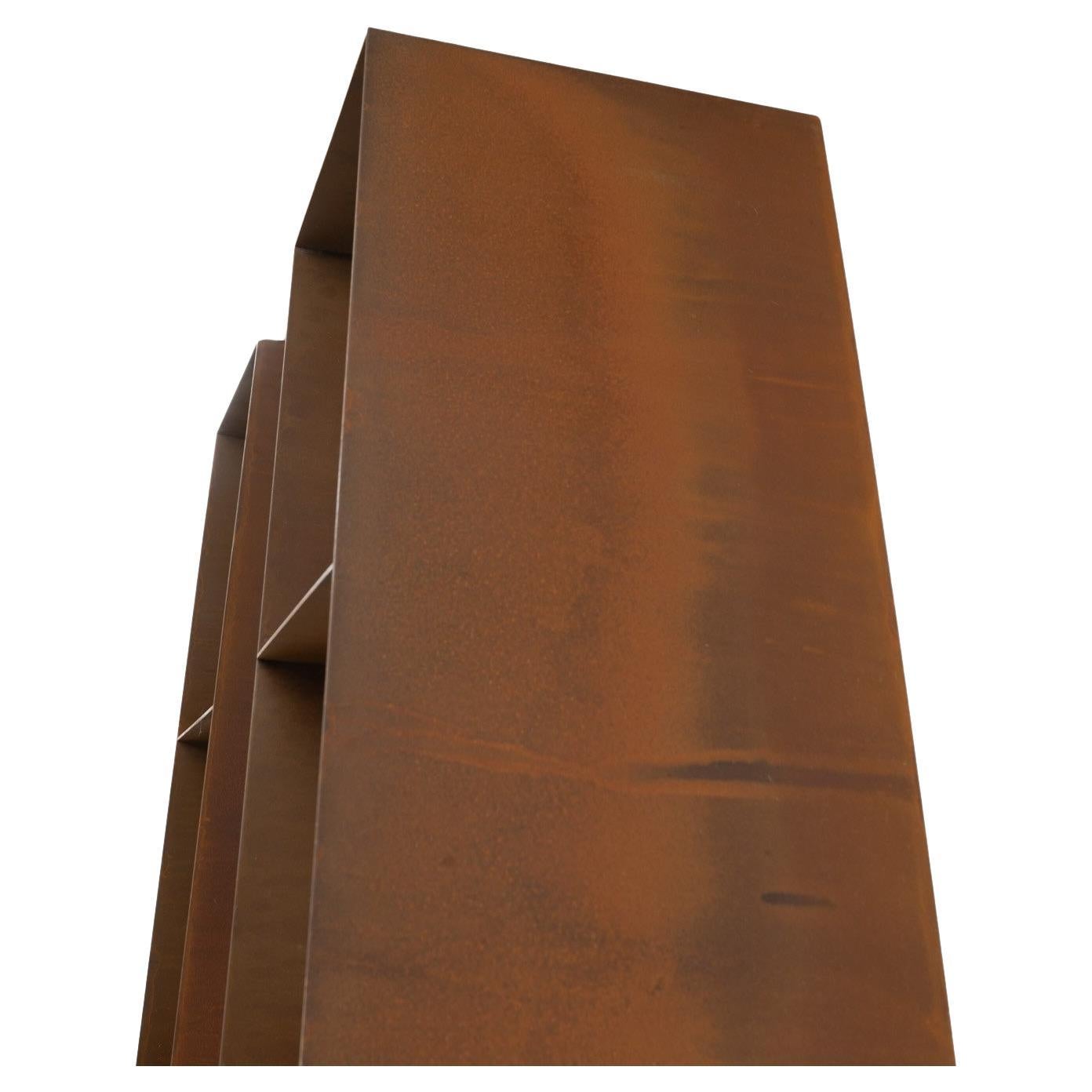 Postmodern Antidesign: Steel bookcases, W. Laubersheimer, for Pentagon 1980s For Sale 5