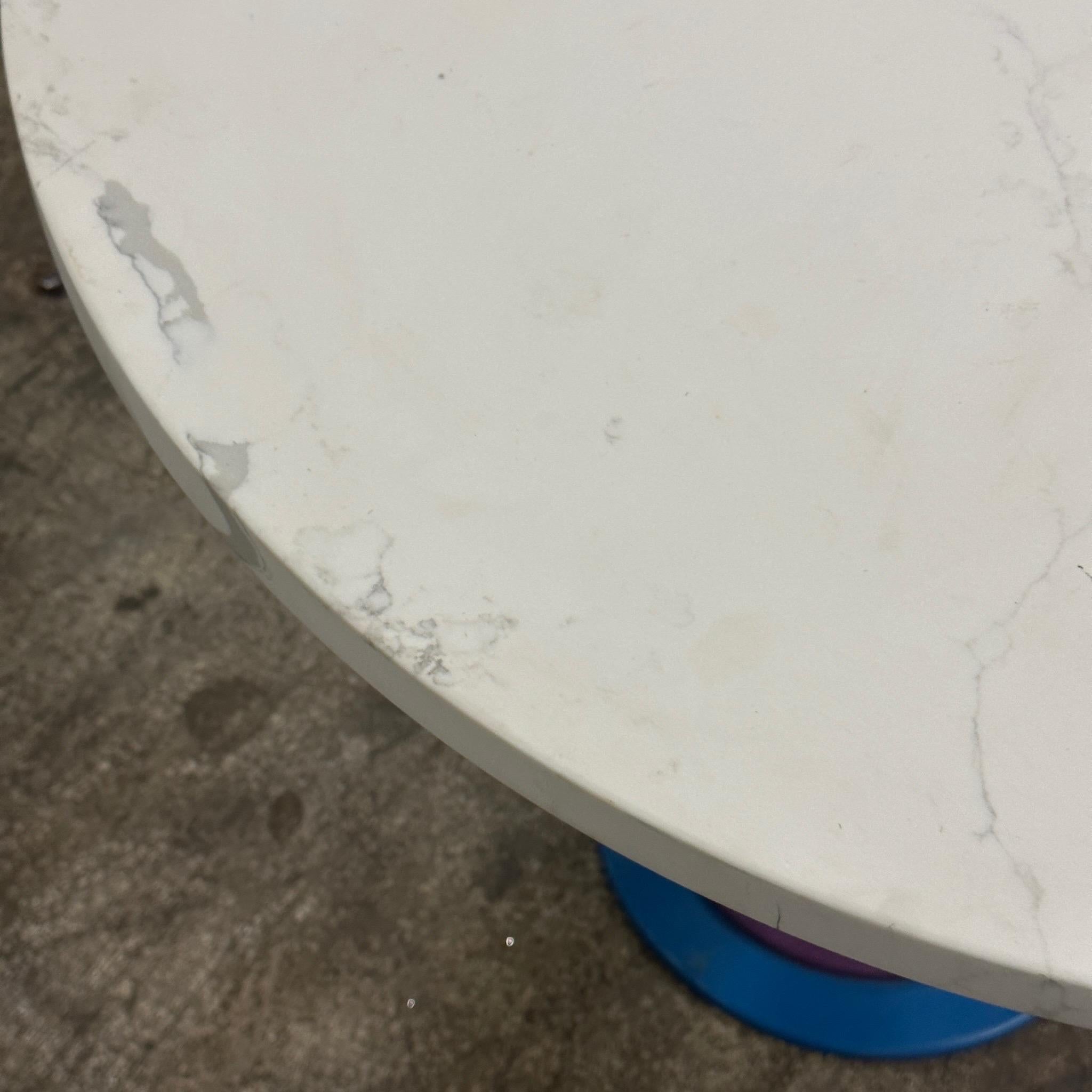 Postmodern Antonia Astori Style Table In Good Condition For Sale In Chicago, IL