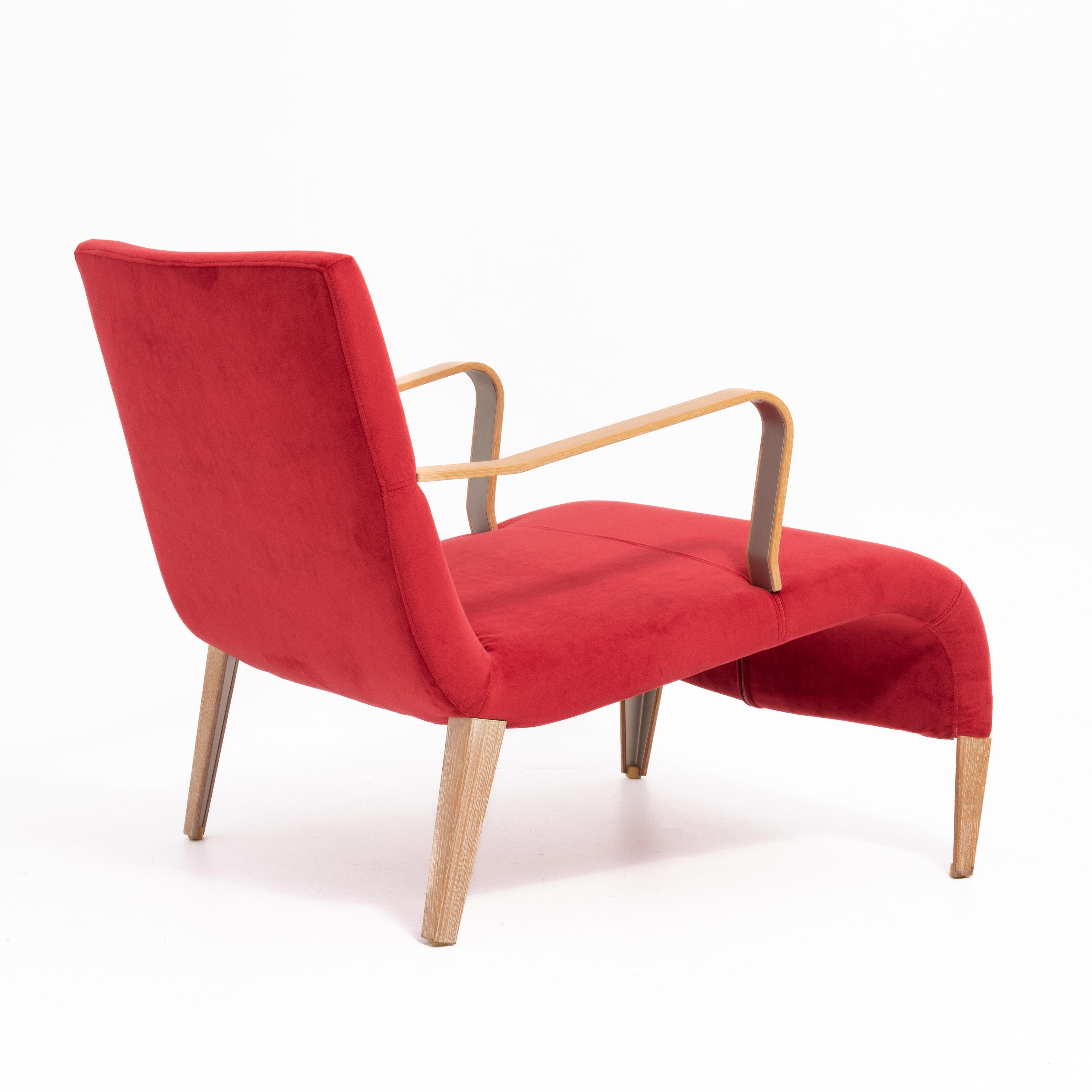 Italian Postmodern Antonio Citterio B&B Italia Maxalto Apta Lounge Chair