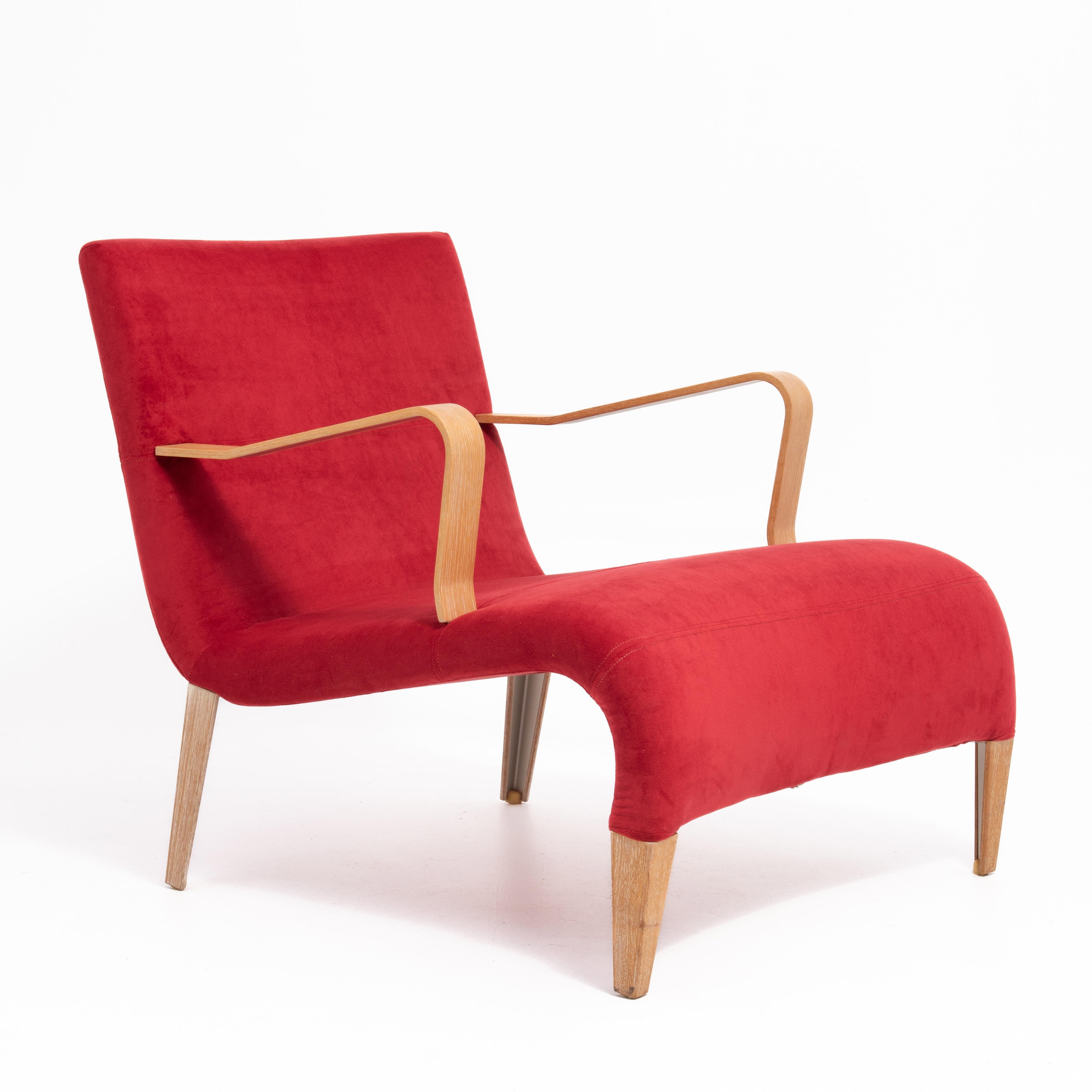 Postmodern Antonio Citterio B&B Italia Maxalto Apta Lounge Chair In Good Condition In Forest Grove, PA