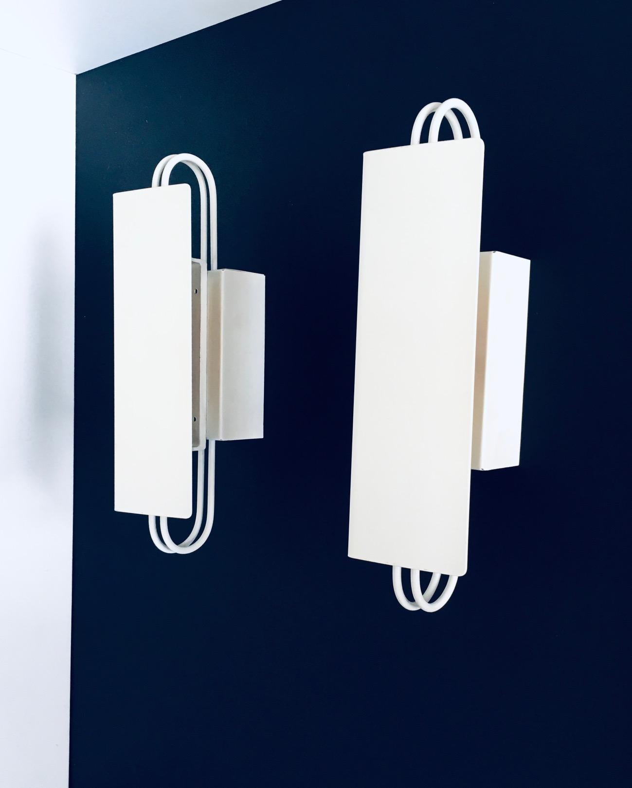 Postmodernes architektonisches Design Wandlampen-Set, Belgien 1980er Jahre (Belgisch) im Angebot