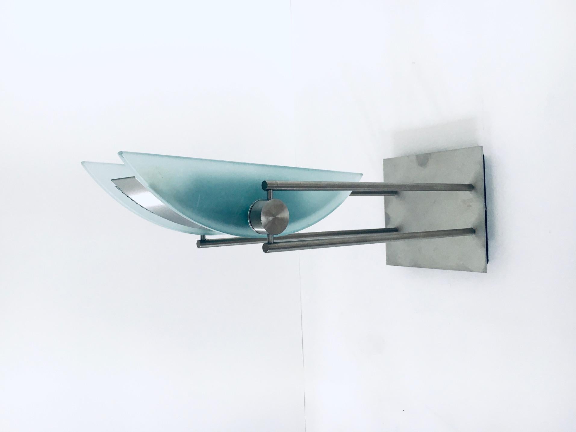 Postmodern Architectural Sconce Wall Lamp set by Moonlight Design, Belgium 1990' For Sale 5