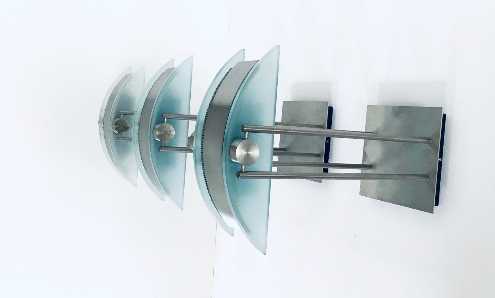 Post-Modern Postmodern Architectural Sconce Wall Lamp set by Moonlight Design, Belgium 1990'