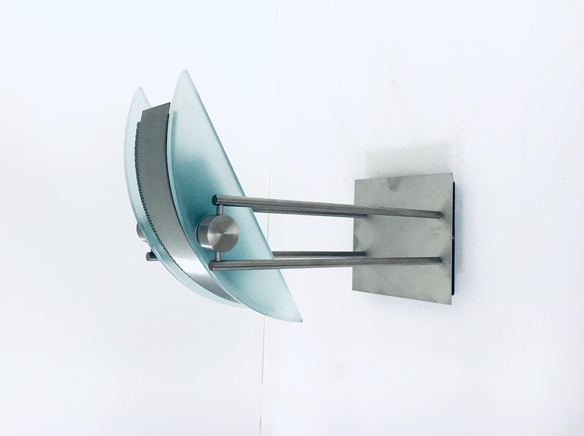 Postmodern Architectural Sconce Wall Lamp set by Moonlight Design, Belgium 1990' For Sale 1