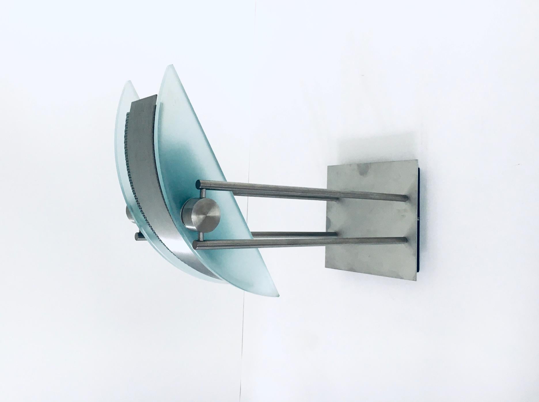Postmodern Architectural Sconce Wall Lamp set by Moonlight Design, Belgium 1990' 1