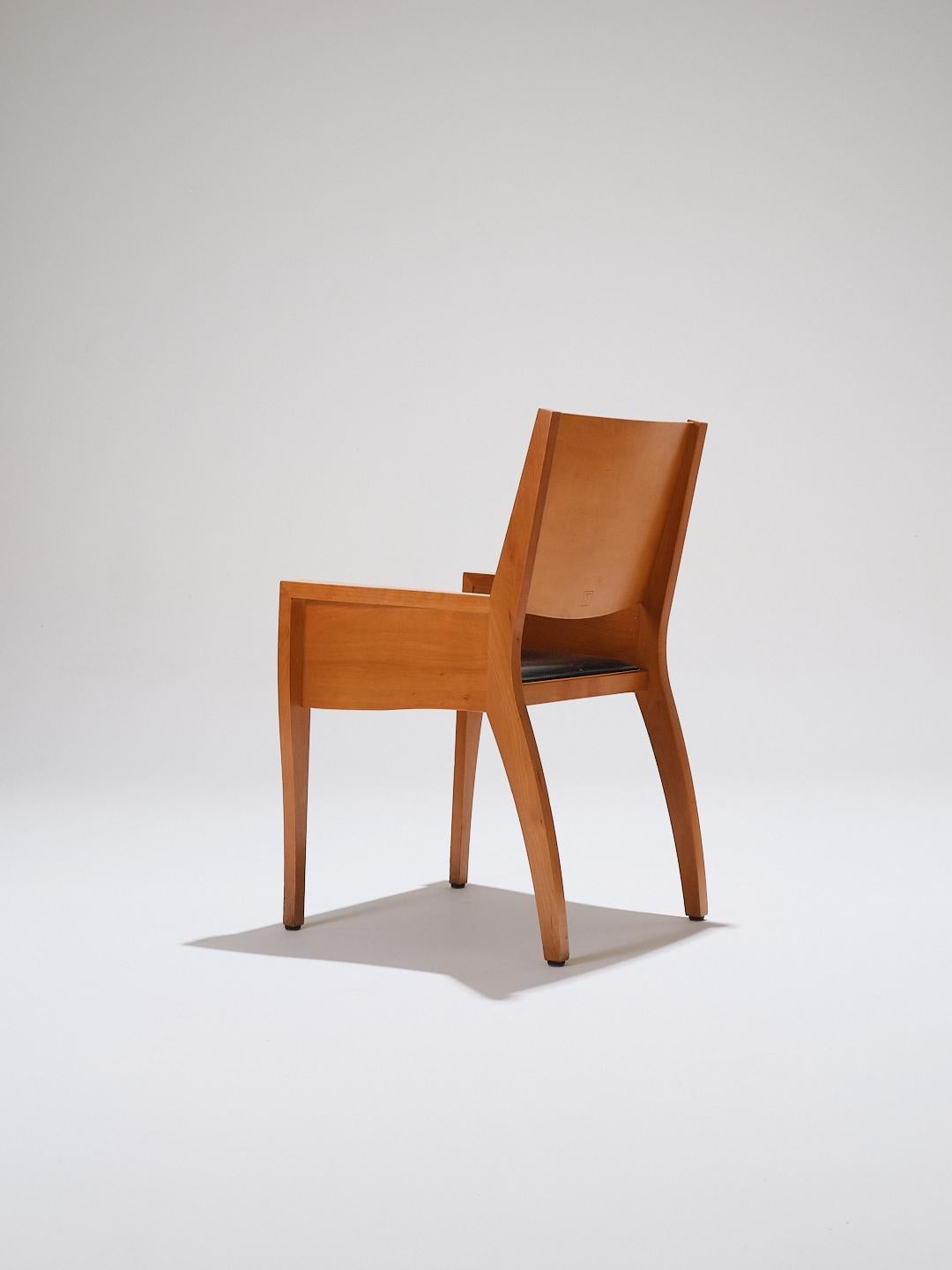 Européen Fauteuil postmoderne, édition XO, Matthew Hilton, années 1980 en vente