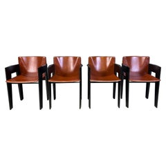 Postmodern armchairs by Arnold Merckx for Arco - set of 4 - 1980s