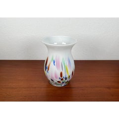 Postmodern Art Glass Vase by Hans Jürgen Richartz, 1980s