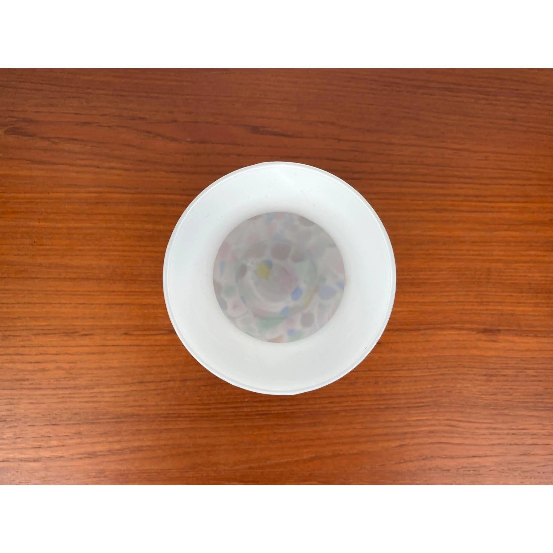 Postmodern Art Glass Vase by Hans Jürgen Richartz, 1980s For Sale 1