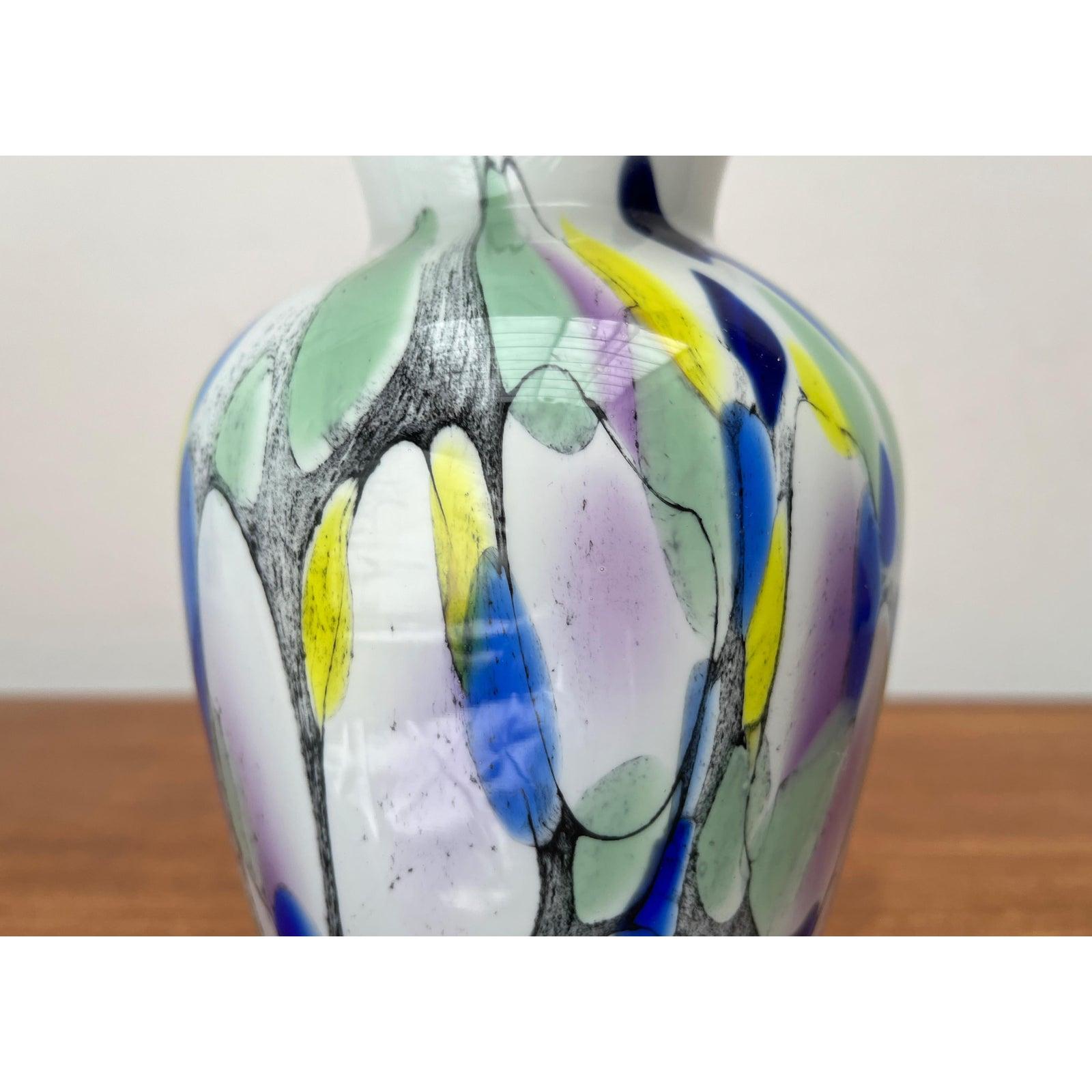 Vase en verre d'art postmoderne par Hans Jürgen Richartz pour Richartz Art Collection en vente 5