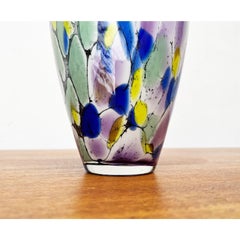 Postmodern Art Glass Vase by Hans Jürgen Richartz for Richartz Art Collection