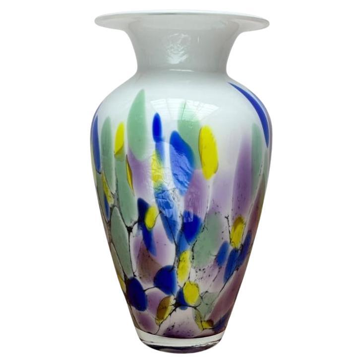 Postmodern Art Glass Vase by Hans Jürgen Richartz for Richartz Art Collection