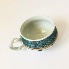 Postmodern Art Pottery Mug by Barry and Rosalind Hage
