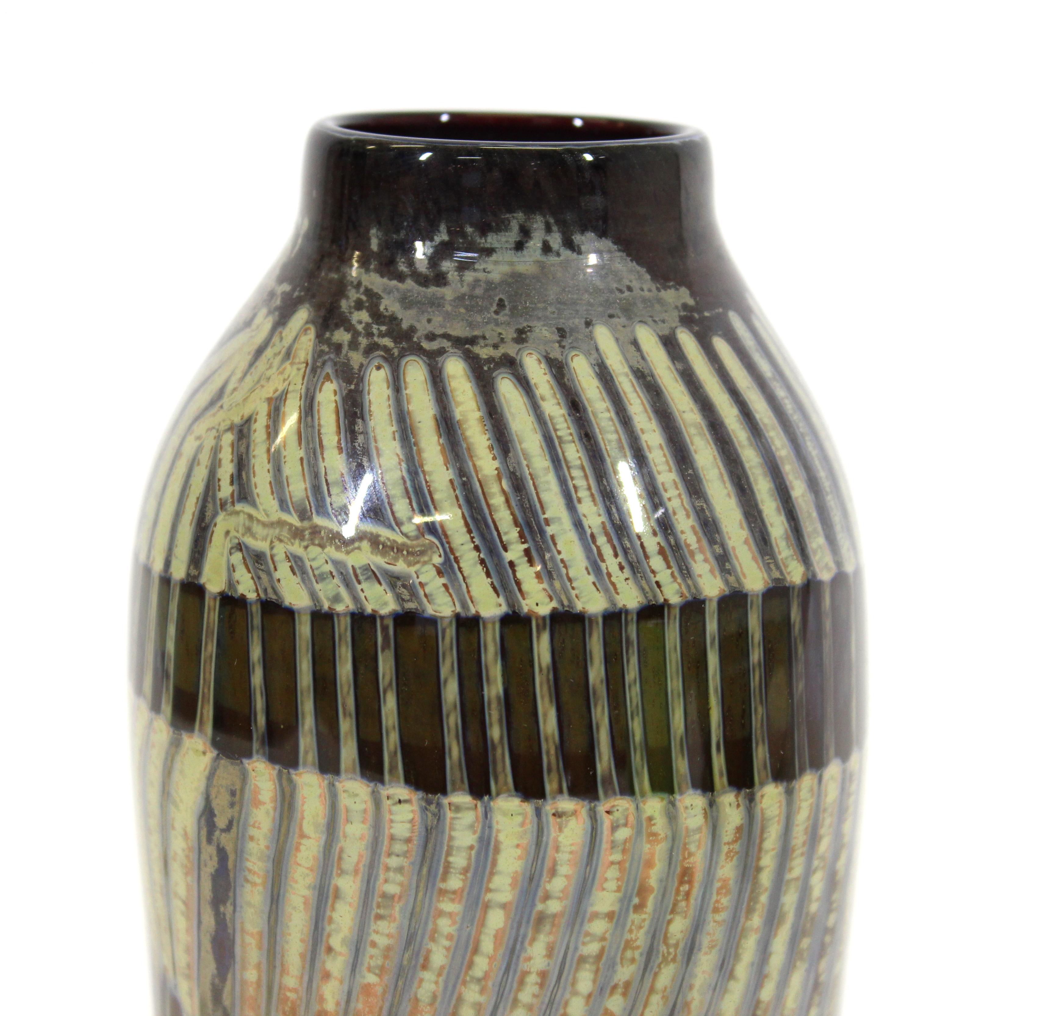 Post-Modern Postmodern Art Studio Glass Vase