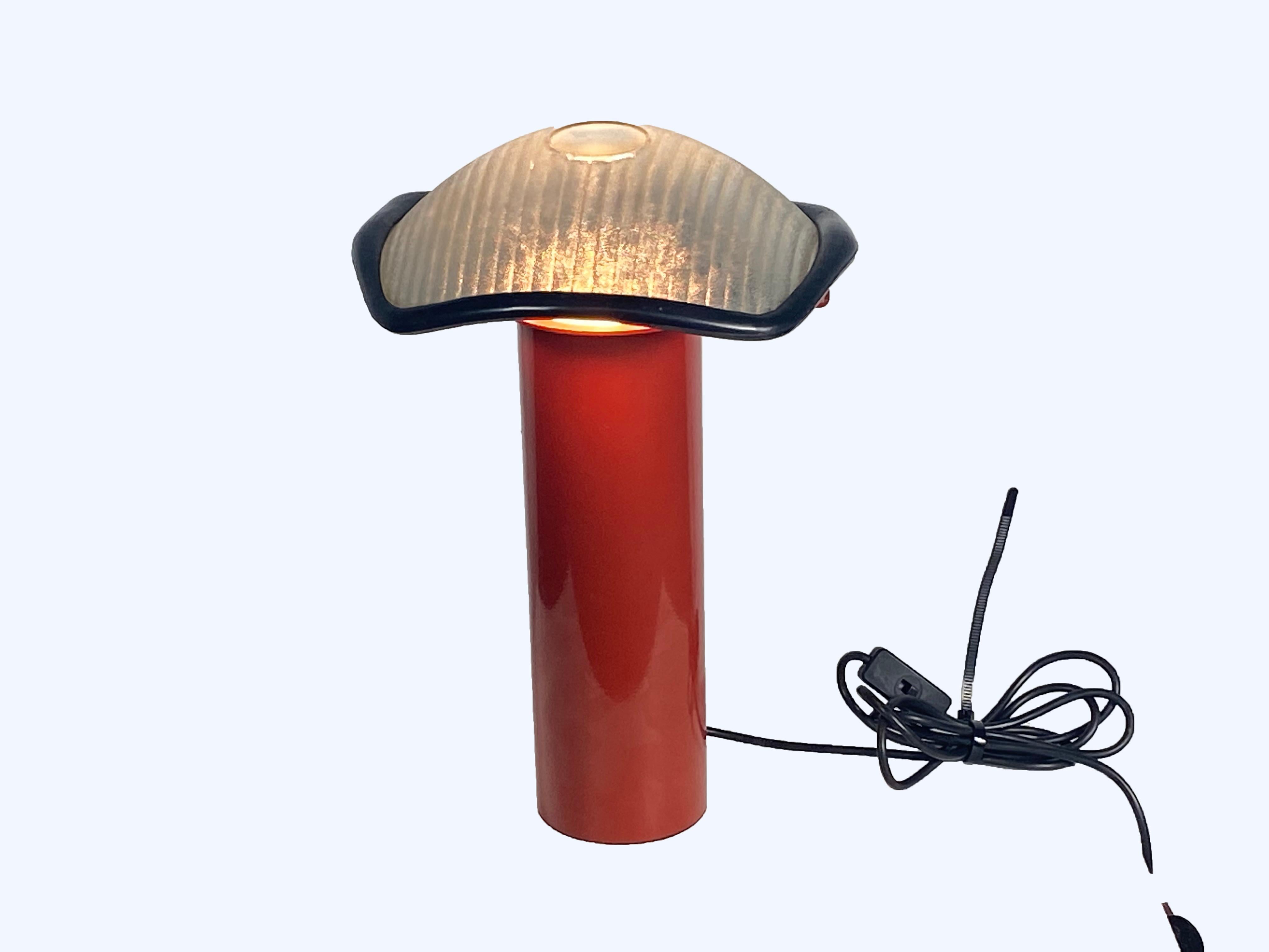 Postmoderne Artemide-Bronze-Lampe, Design Cini Boeri 