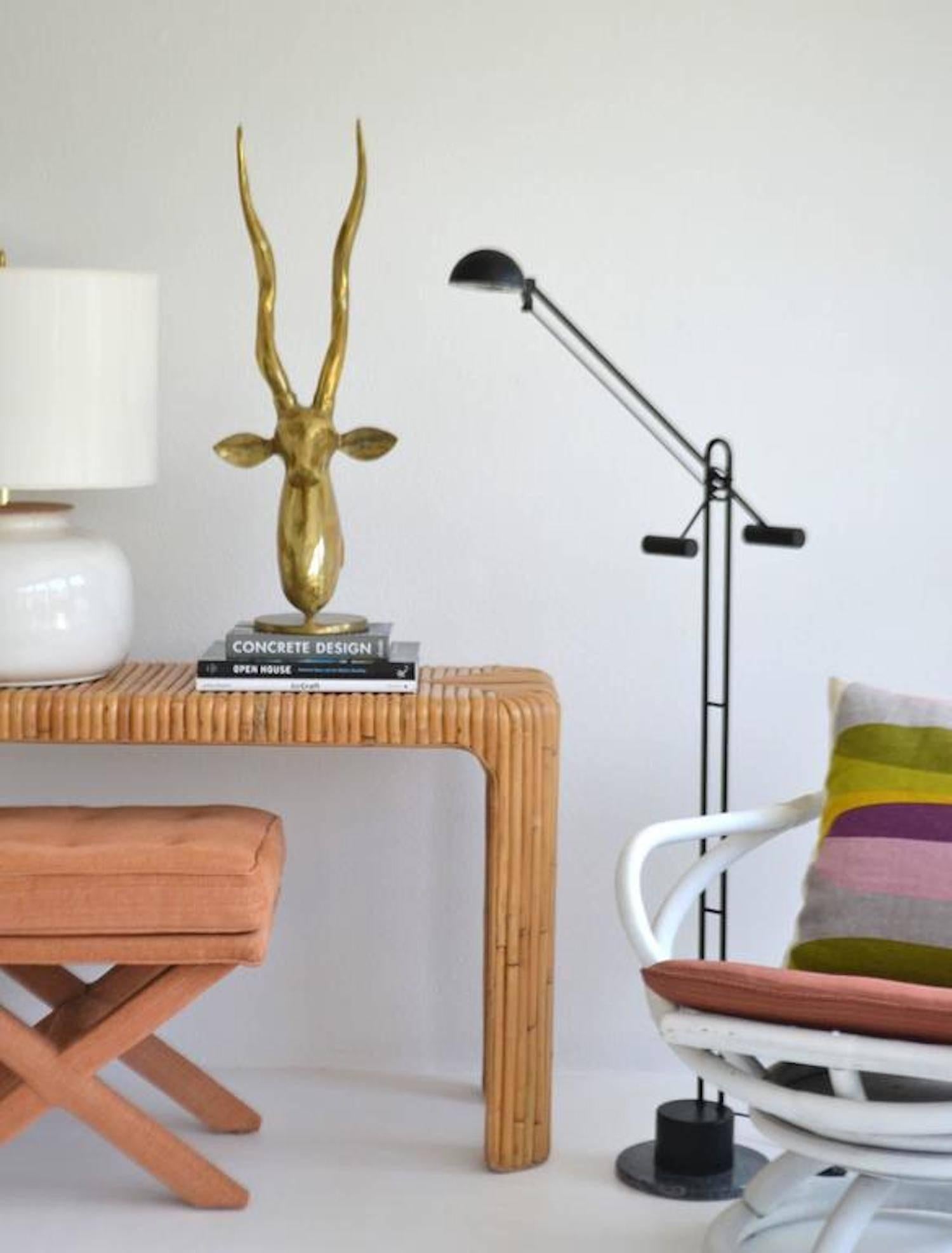 Postmodern Articulated Crane Form Floor Lamp 2