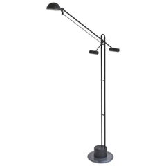 Postmodern Articulated Crane Form Floor Lamp