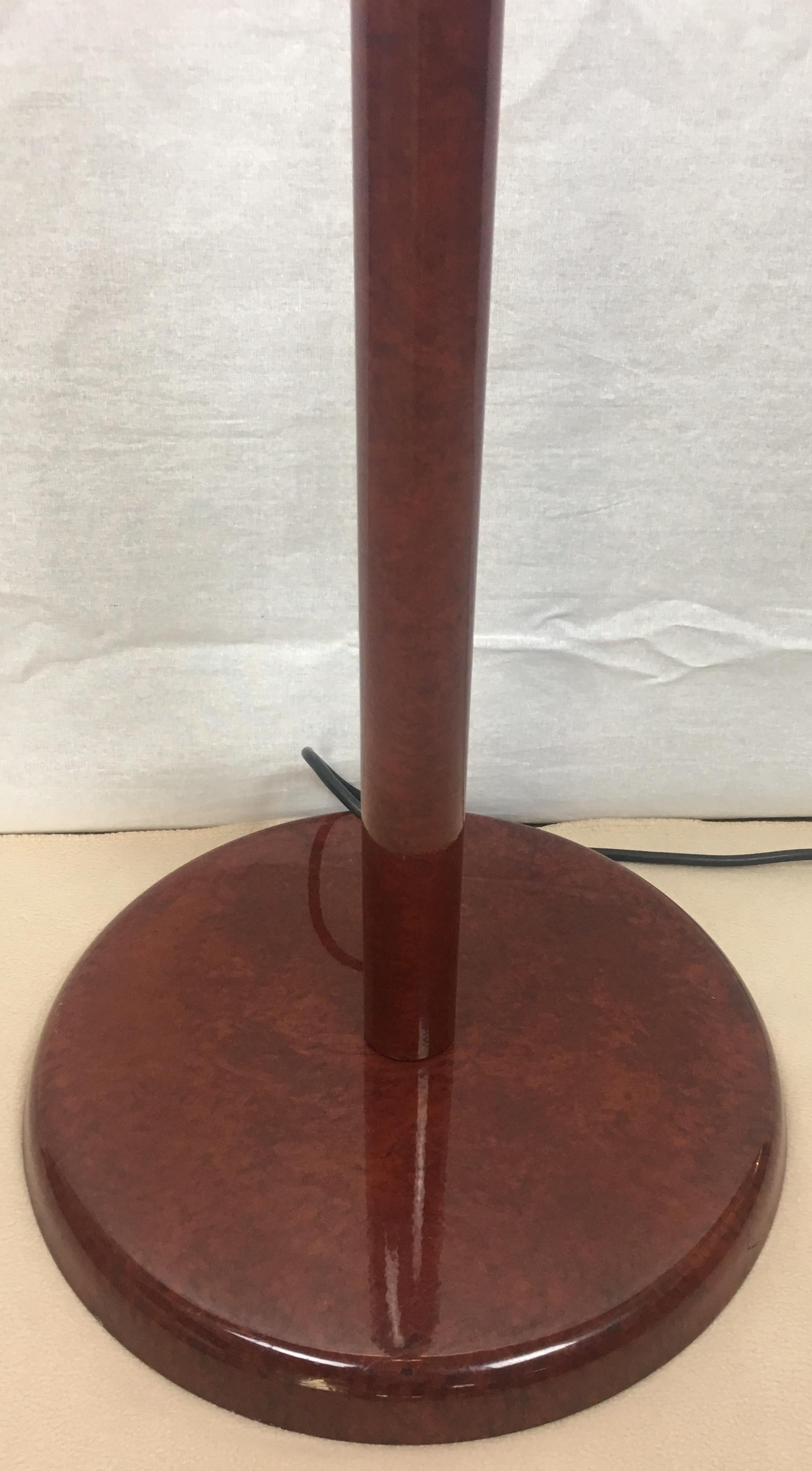 Postmodern Articulated Floor Lamp Brass and Metal For Sale 2