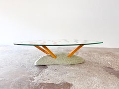 Postmoderner Artifici-Tisch, entworfen von Paolo Deganello für Cassina 1985