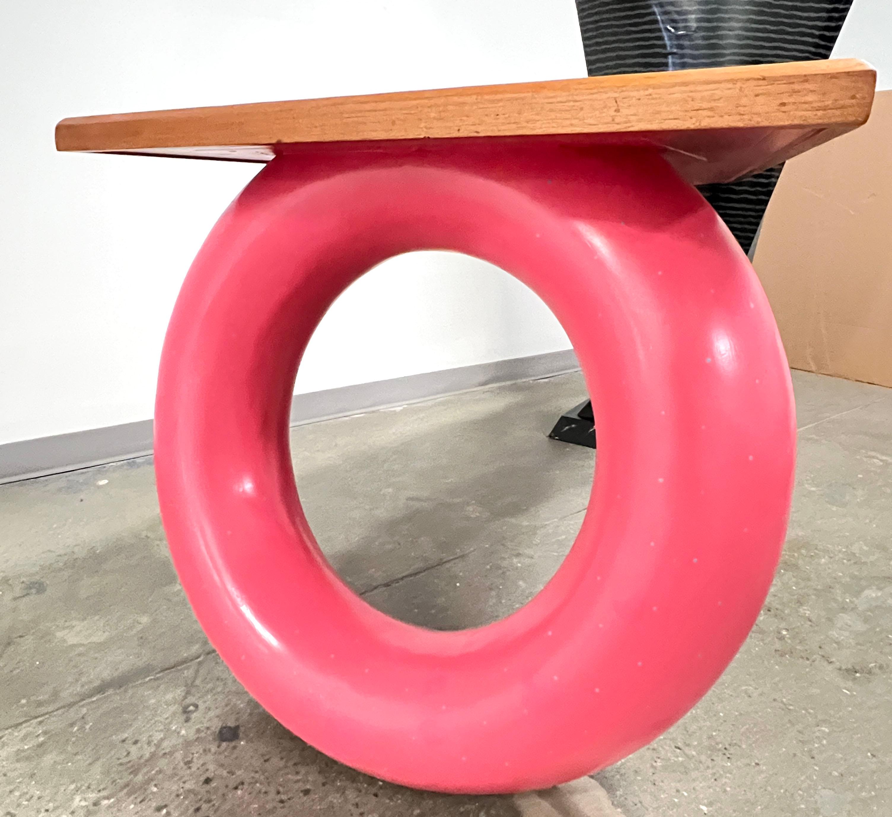 American Postmodern Artisan Made Desk by Timothy Curtis, D. 1987