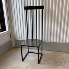 Postmodern Artist Studio Column Sculpture Chair