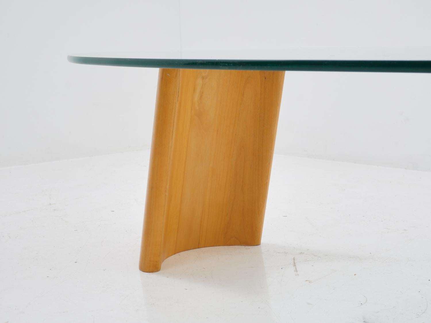 Post-Modern Postmodern Asymmetrical Waterfall Table, 1980s